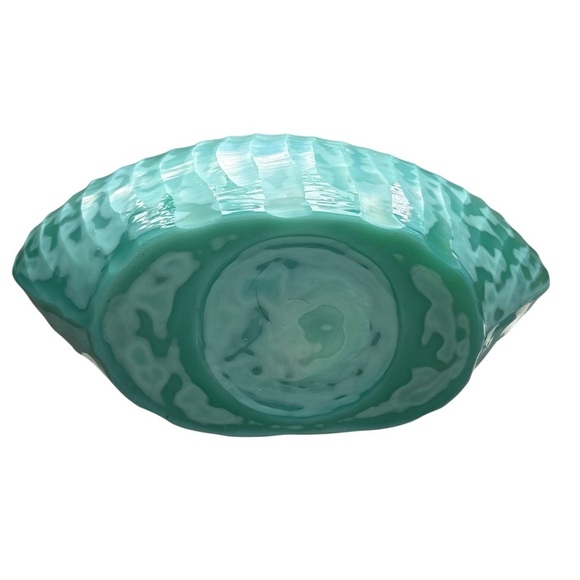 Vintage Sarreguemines Etna Gourd-Shaped Vase, Made In France, Early 1900’s - Picture 5 of 7